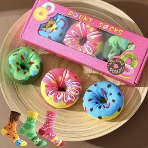 ROSIE'S Fresh Baked Colorful Donut Socks 🍩🍩🍩 UNISEX